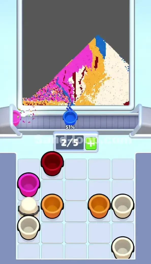 Sand Loop Level 421 Solution 2